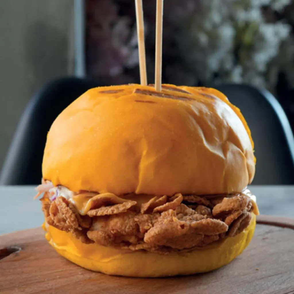 X Crispy Chicken Burger
